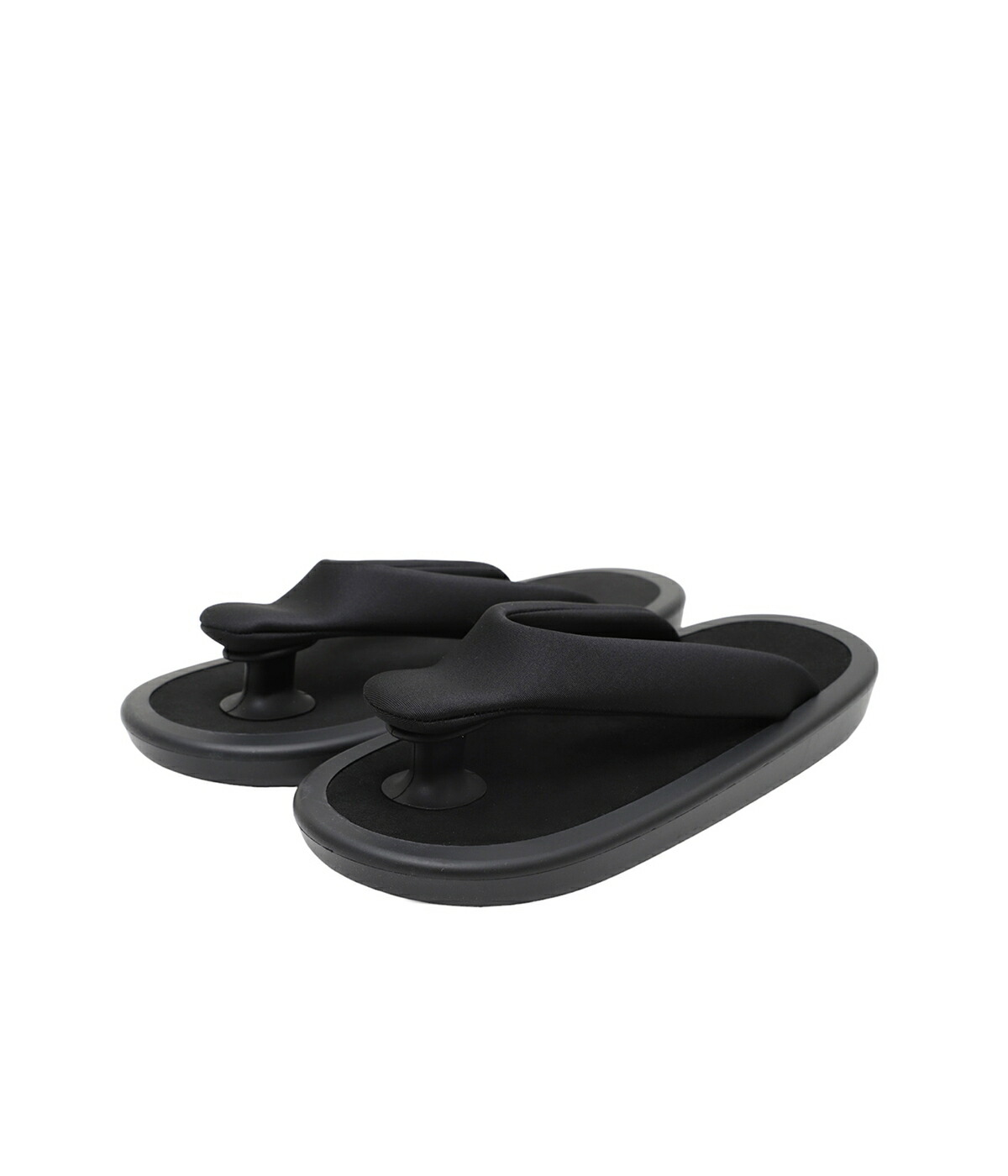 OJOJO NAITO / オジョジョナイトー ： "BEACH SANDAL" ALL BLACK ： JOJO-BLK-BLK-BLK-ECSAINEの画像