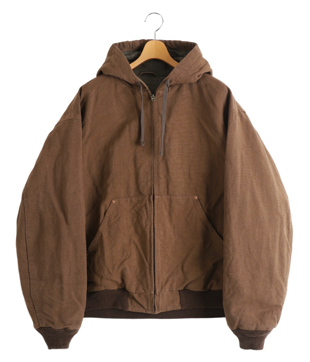 ジャケット・アウター KAPTAINSUNSHINE Cotton Hemp Hoody Jacket Cotton Hemp Hoody Jacket in Kakishibu – Blue Owl Workshop