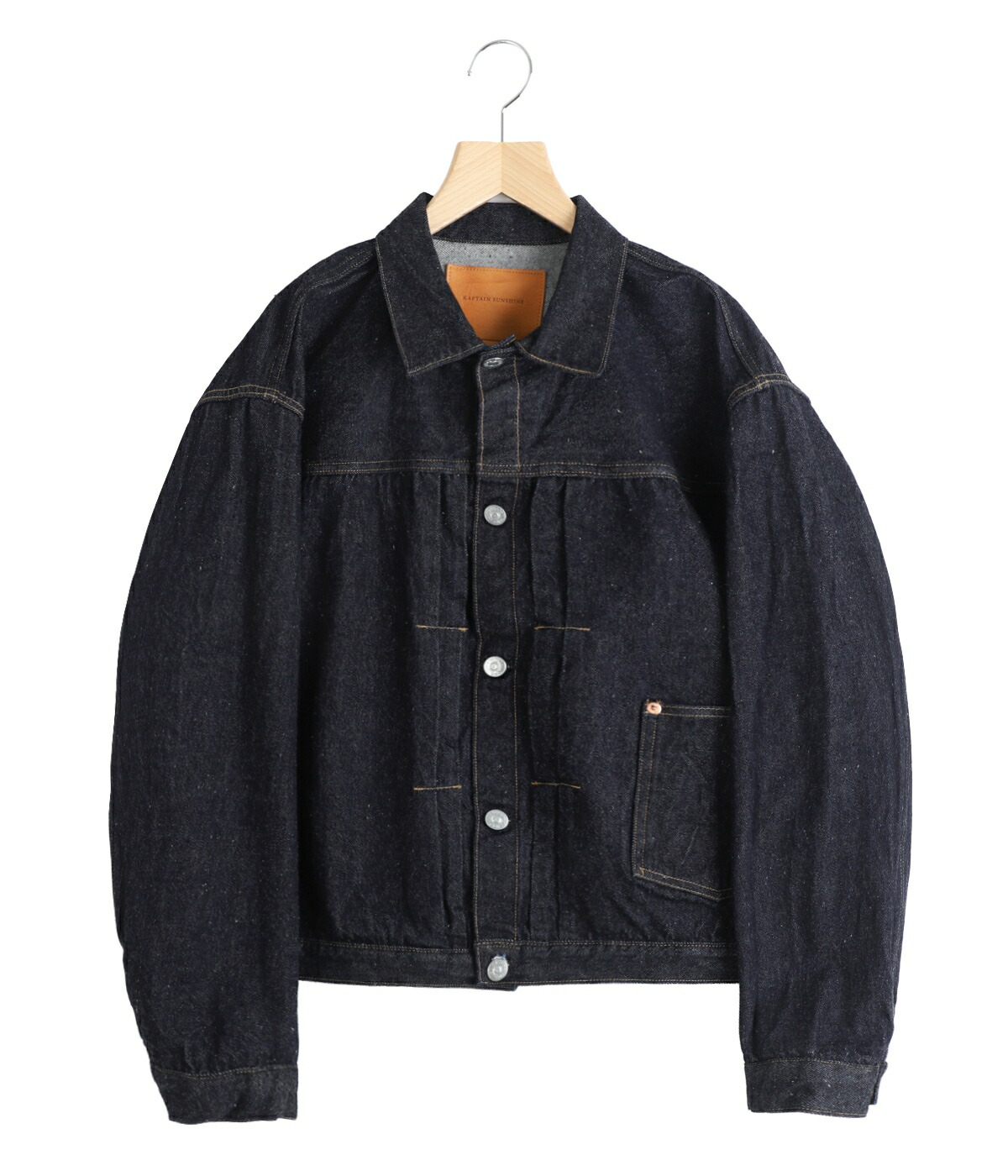 KAPTAIN SUNSHINE / キャプテンサンシャイン ： Denim Tracker 1P Jacket ： KSBSJK01の画像