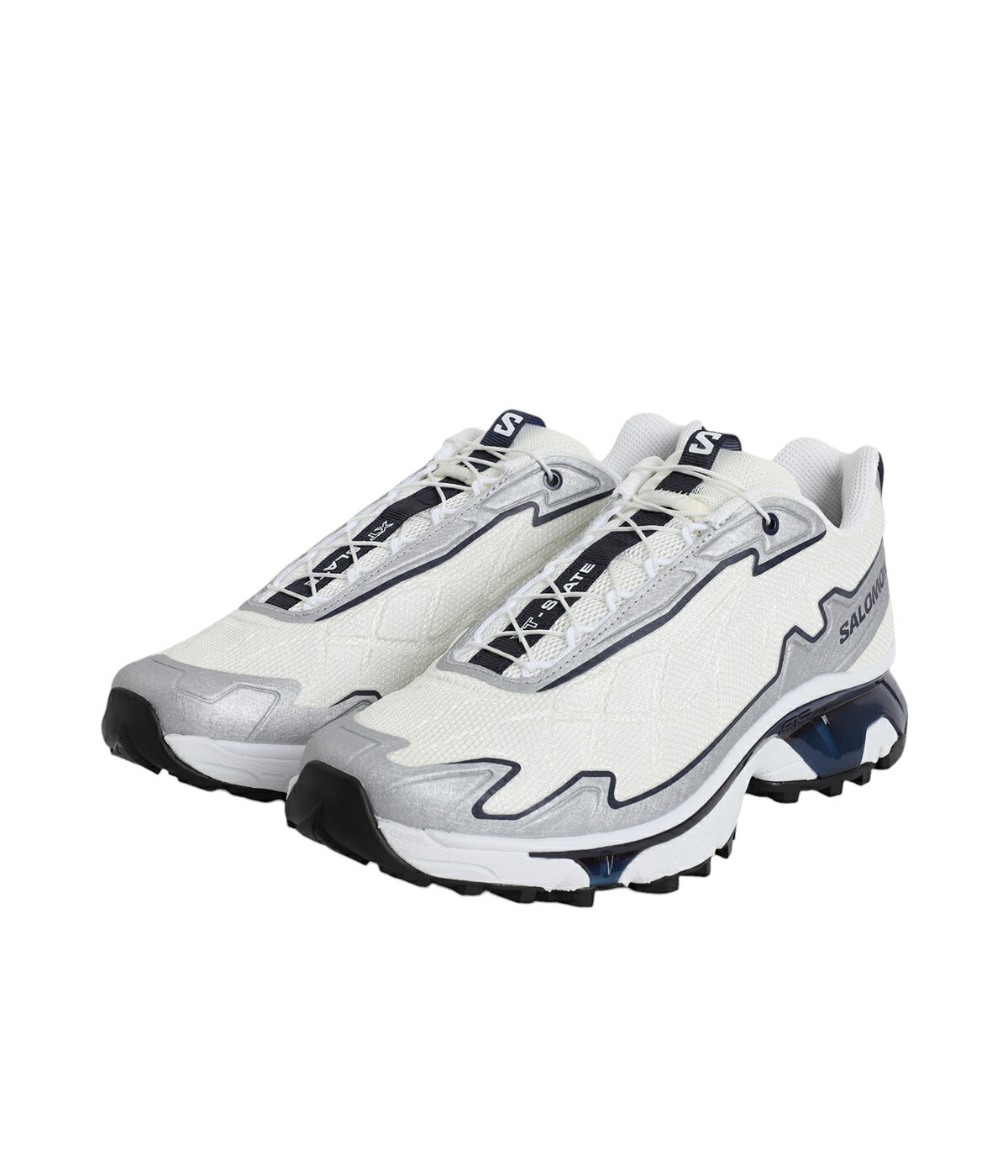 SALOMON SNEAKERS / サロモン スニーカーズ ： XT-SLATE Vanilla Ice/Ftw Silver/Maritime Blue ： L47752100の画像