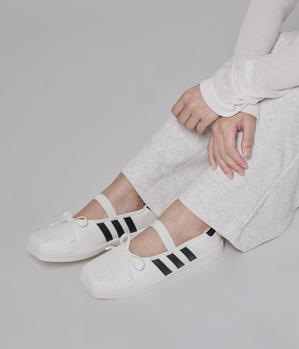【10％OFF】adidas Originals / アディダス オリジナルス ： [レディース]SUPERSTAR SQ BALLET W ： LB3787 | adidas Originals | 02