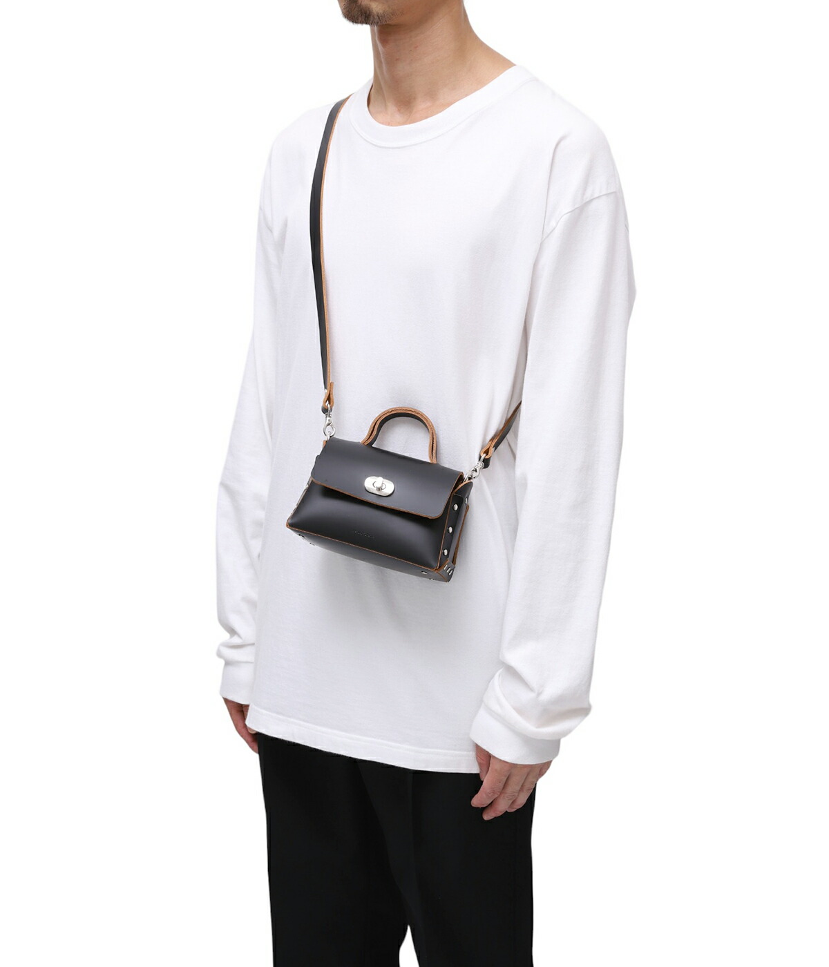 Hender Scheme / エンダースキーマ ： assemble hand bag flap S