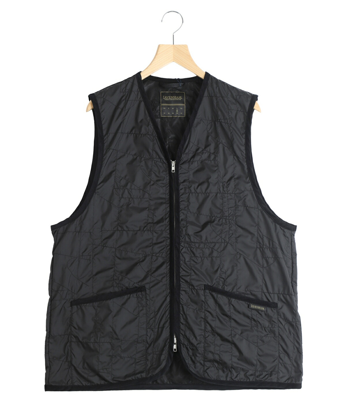 LAVENHAM / ラベンハム ： BLACK EDITION UNWADDED NACTON MENS ： LV13016 | LAVENHAM | 01