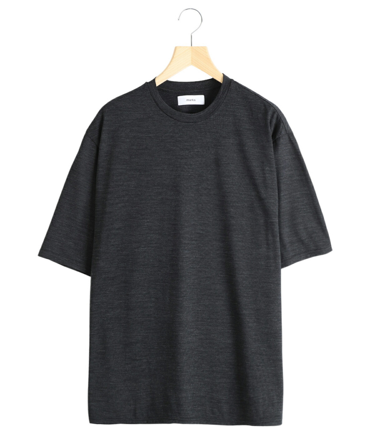 marka / マーカ ： CREW NECK TEE - super 120's wool 全2色