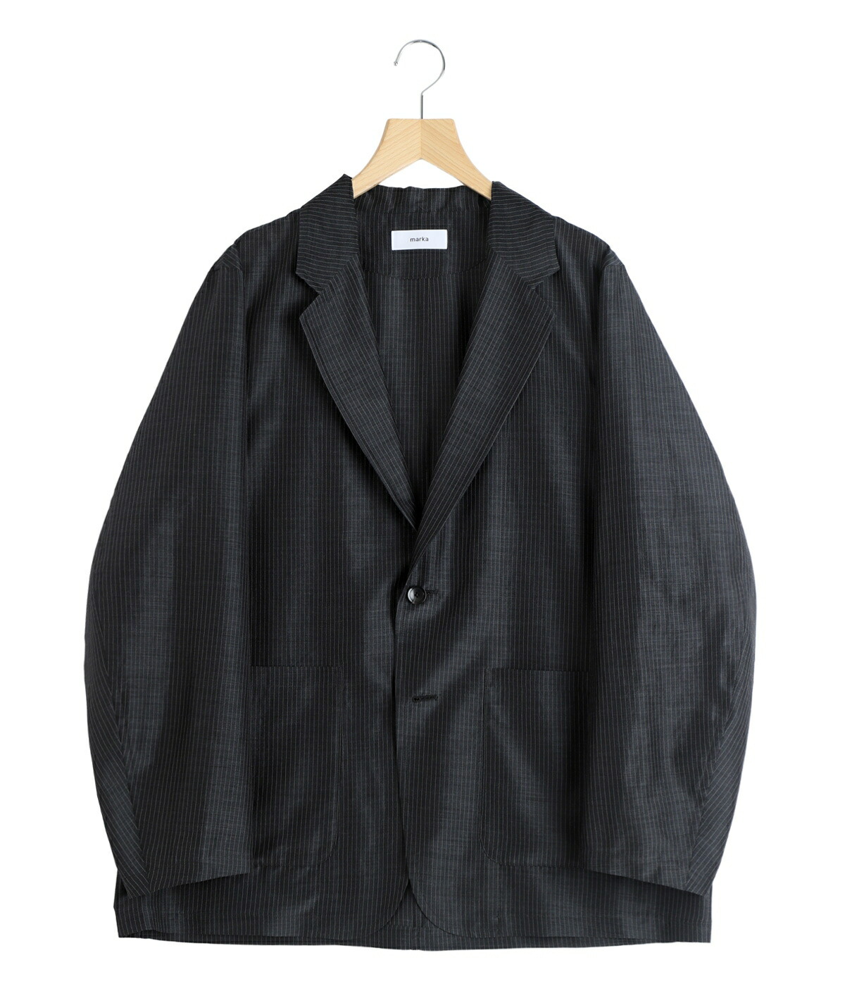 marka / マーカ ： STROLL AROUND JACKET -WOOL SILK FEATHER CLOTH- / 全2色 ： M26A15JK01Cの画像