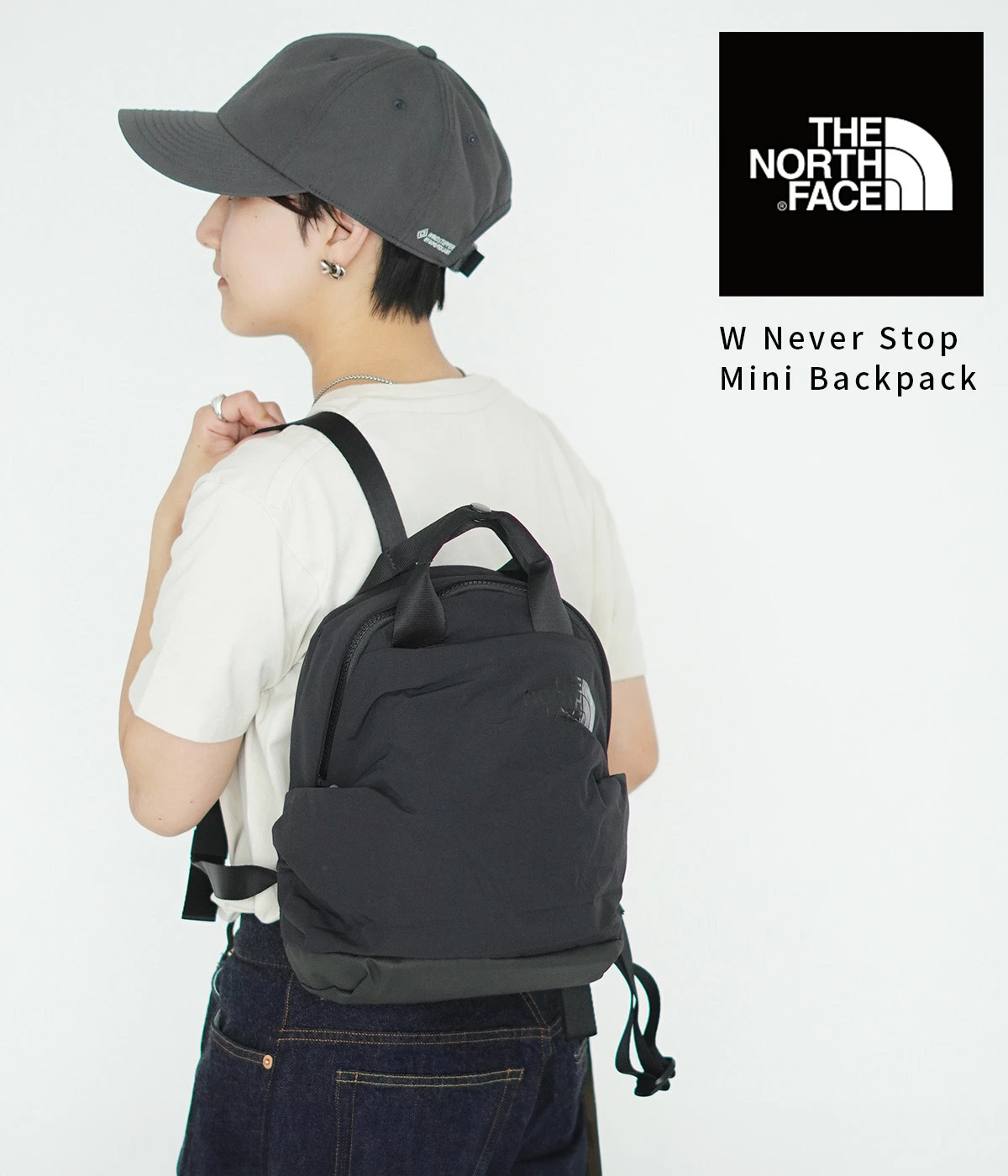 THE NORTH FACE / ザ ノースフェイス ： W Never Stop Mini Backpack ： NMW82351｜arknets｜02