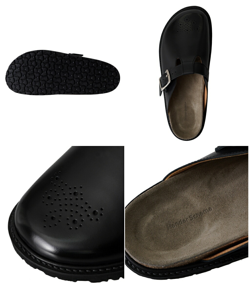 henderscheme サンダル buggs ブラック×ホワイト サイズ2 Hender Scheme / エンダースキーマ ： buggs ol-s-bug : ARKnets