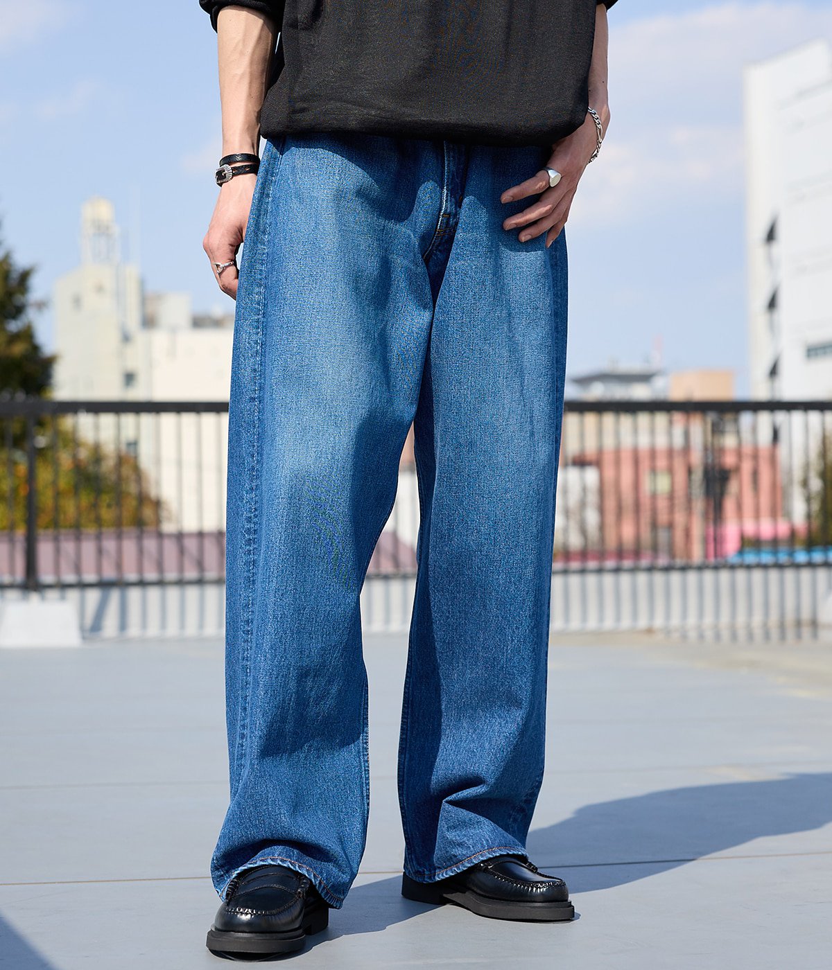 orSlow（オアスロウ） ： 別注 SUPER DAD'S DENIM PANTS ： ONLYARK-0