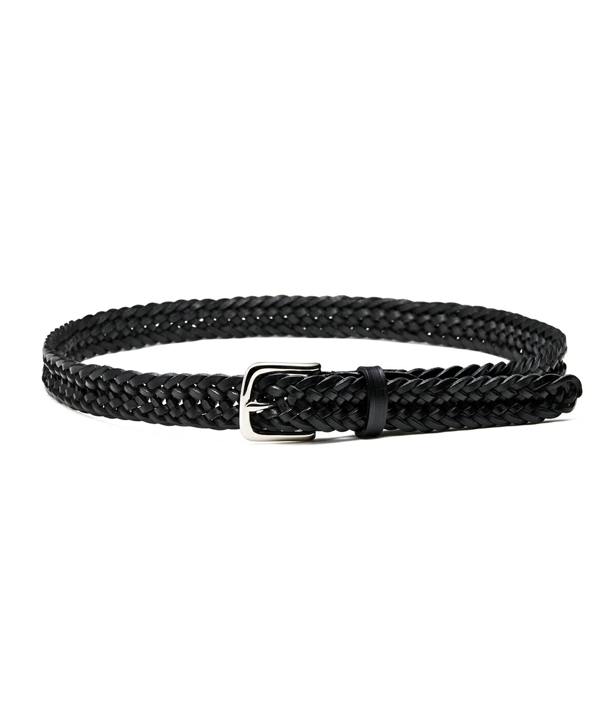 BEORMA LEATHER COMPANY / ベオーマレザーカンパニー ： 25mm INTERLINKED PLAITED BELT / 全2色 ： P0011 | BEORMA LEATHER COMPANY | 02