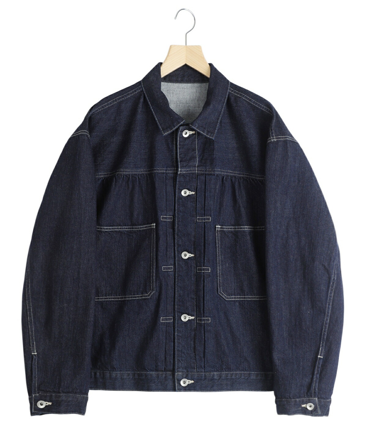 PORTER CLASSIC / ポータークラシック ： STEINBECK DENIM JACKET ： PC-005-3834の画像