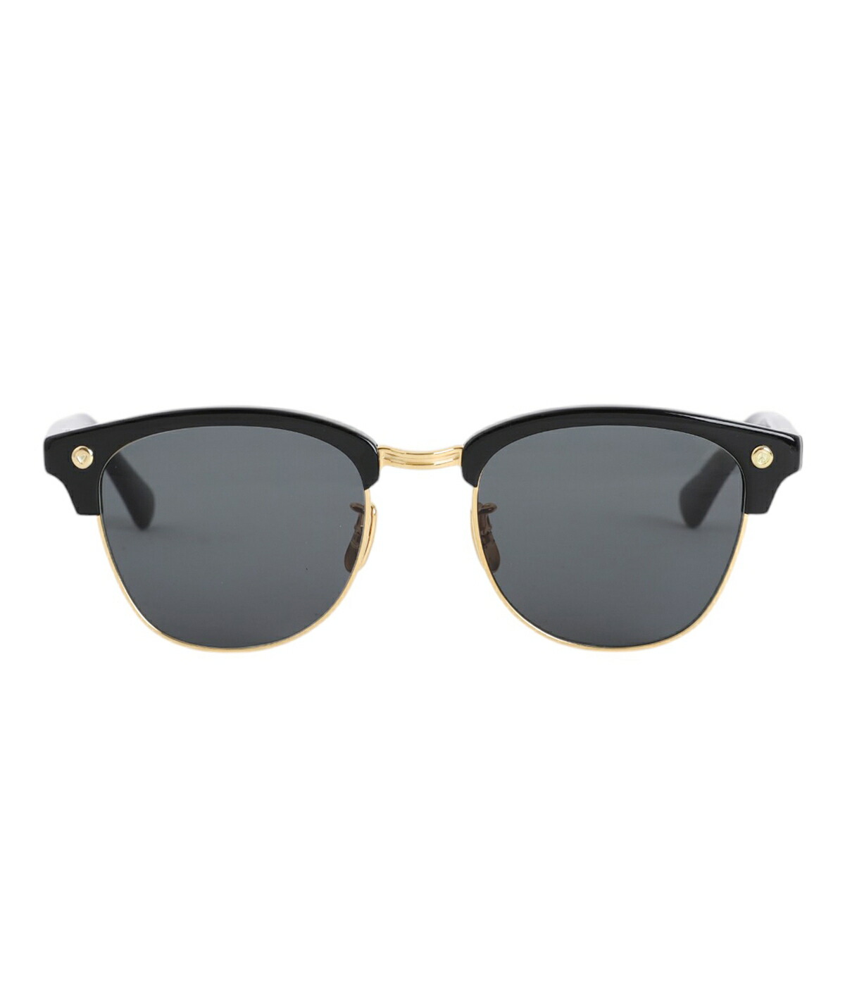 ＼6/2(火)12:00迄！P10倍！／PORTER CLASSIC / ポータークラシック ： SUNGLASSES SMITH RIVET COLLECTION GOLD・K18 ： PC-011-3376の画像