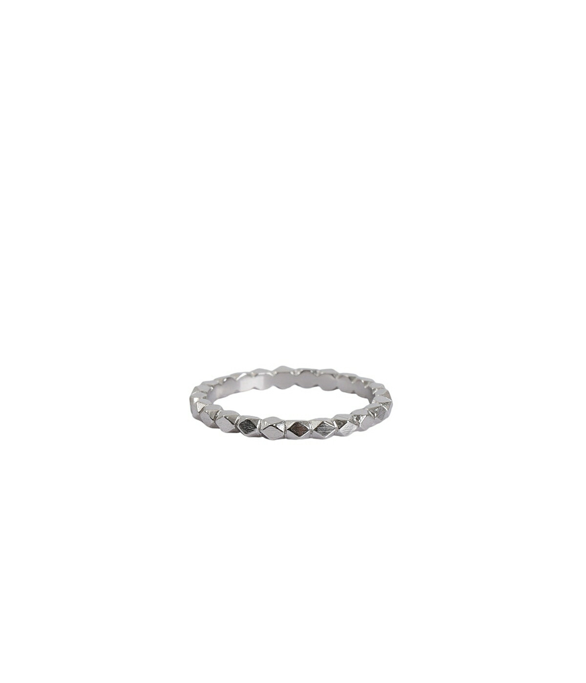 PORTER CLASSIC / ポータークラシック ： PLATINUM BEADS RING ： PC-011-3401の画像