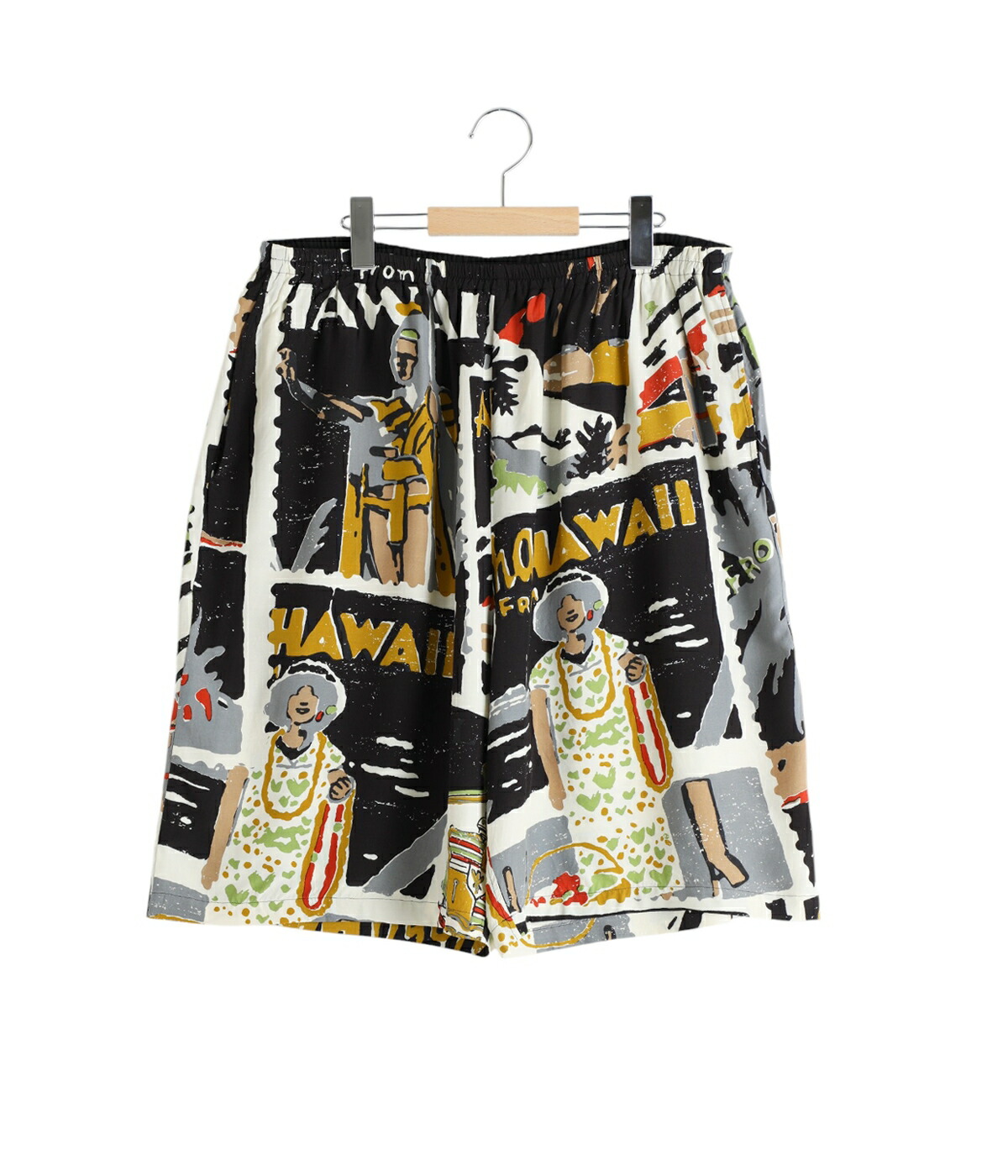 PORTER CLASSIC ポータークラシック ： HAWAIIAN OUTDOOR ALOHA SHORTS ： PC-024-3258_1