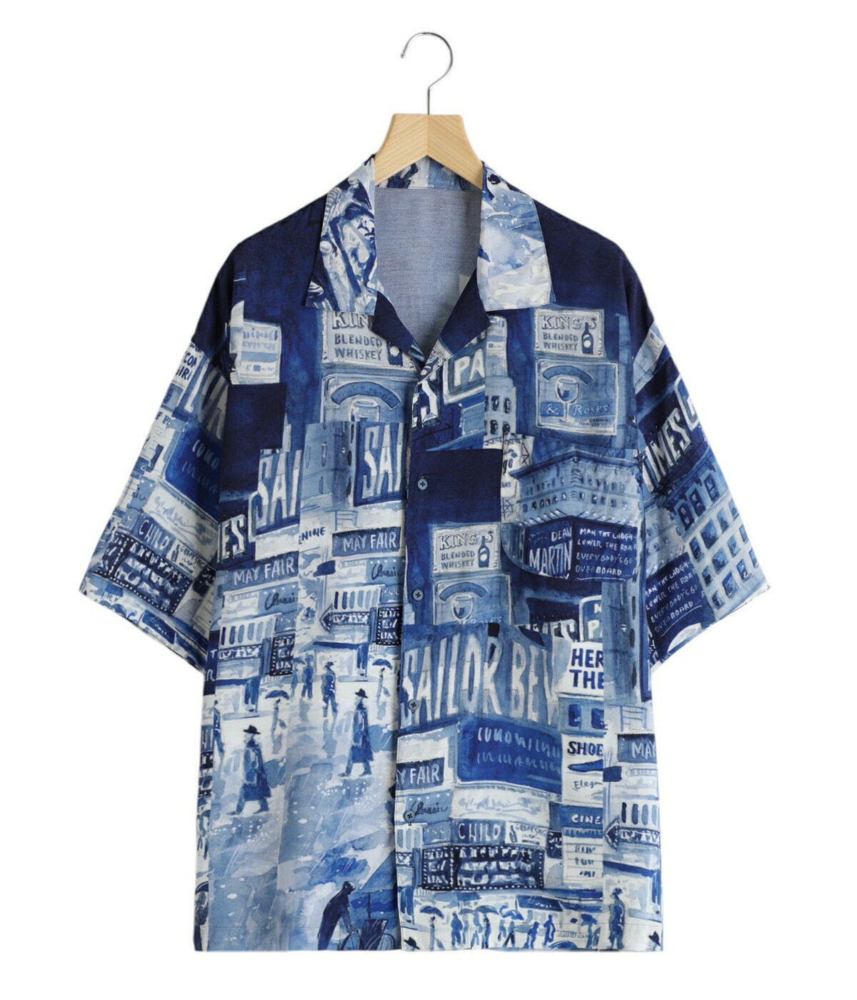 PORTER CLASSIC / ポータークラシック ： ALOHA SHIRT TIMES SQUARE / 全2色 ： PC-024-3275の画像