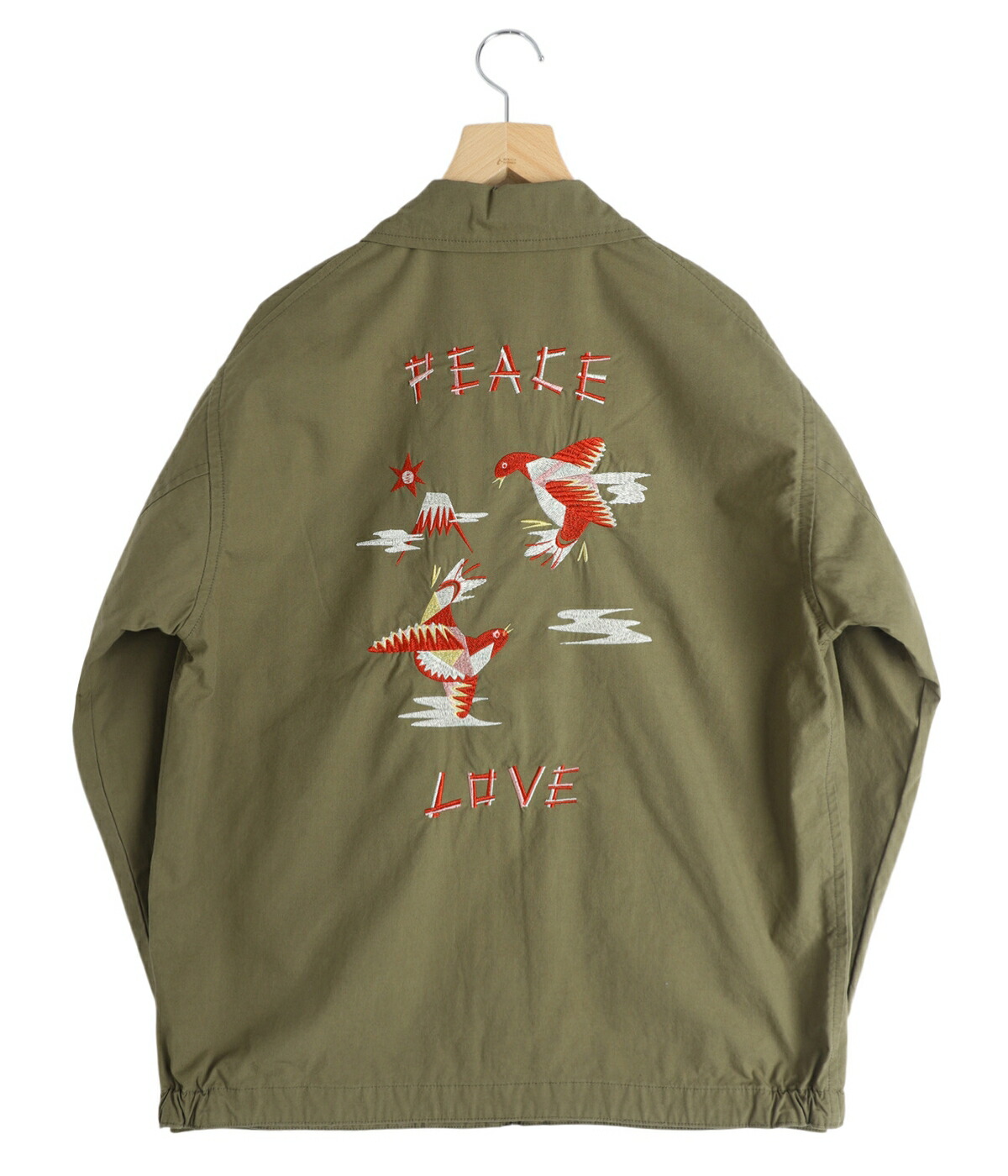 PORTER CLASSIC（ポータークラシック） ： HIPPIE SOUVENIR ZIP UP