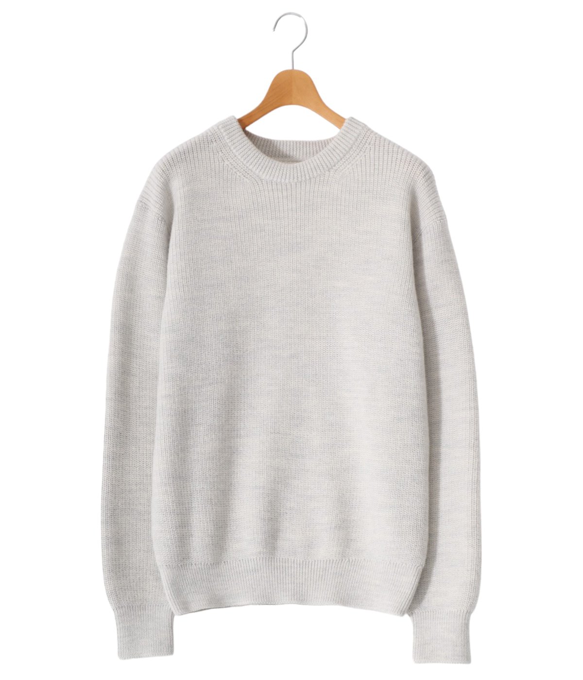 PORT BY ARK PORT BY ARK / ポートバイアーク ： Rib Knit Crew Neck