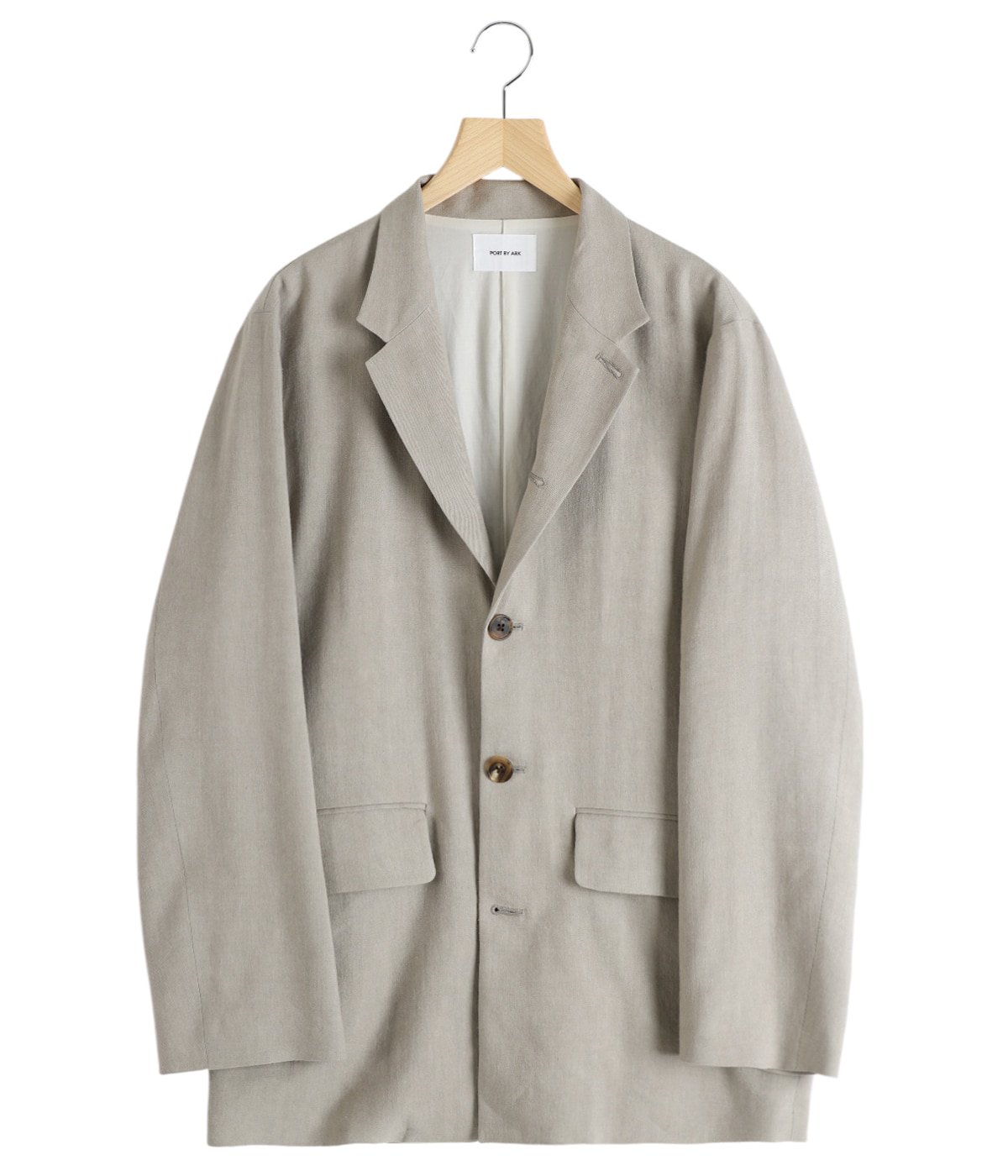 PORT BY ARK PORT BY ARK / ポートバイアーク： Linen Wool Gabardine