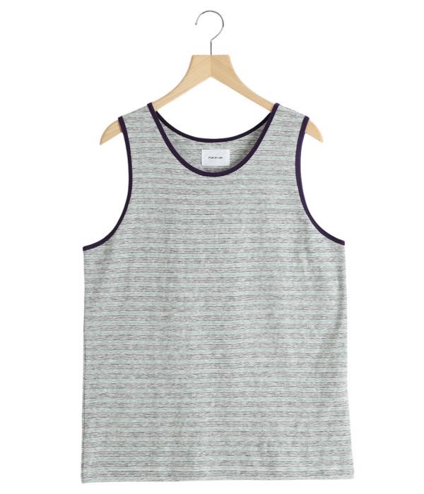 PORT BY ARK / ポートバイアーク ： Border Tank Top / 全2色 ： PO17-T002[コンパクト]_1