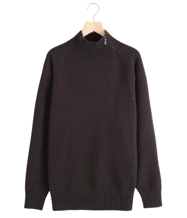 PORT BY ARK PORT BY ARK / ポートバイアーク ： Half Zip Knit / 全3