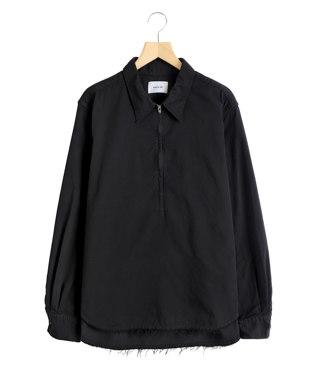 PORT BY ARK PORT BY ARK / ポートバイアーク ： Pullover Zip Shirt