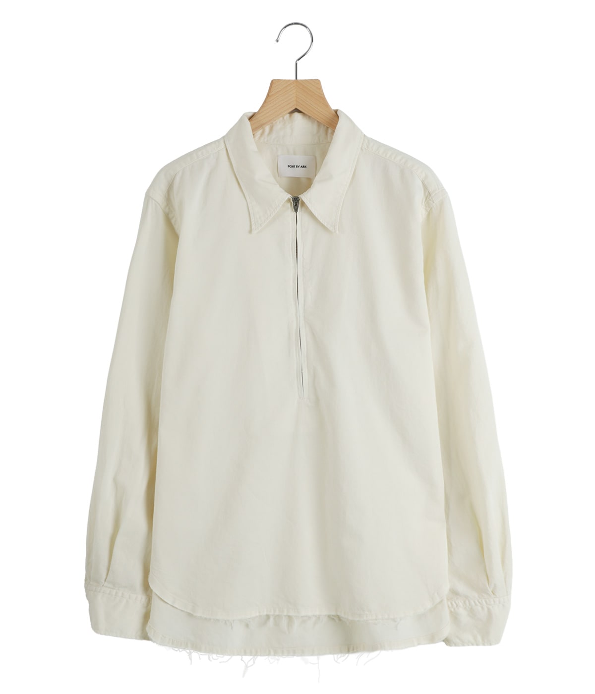 PORT BY ARK PORT BY ARK / ポートバイアーク ： Pullover Zip Shirt