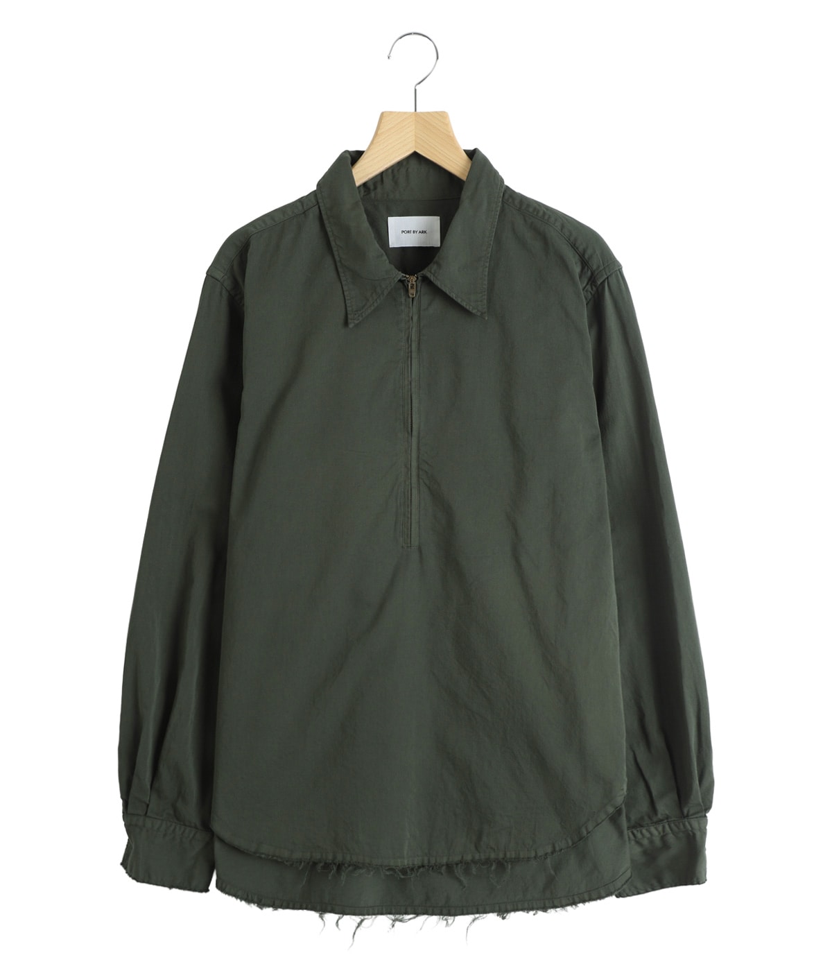 ぽぽいぱ PORT BY ARK PORT BY ARK / ポートバイアーク ： Pullover Zip Shirt