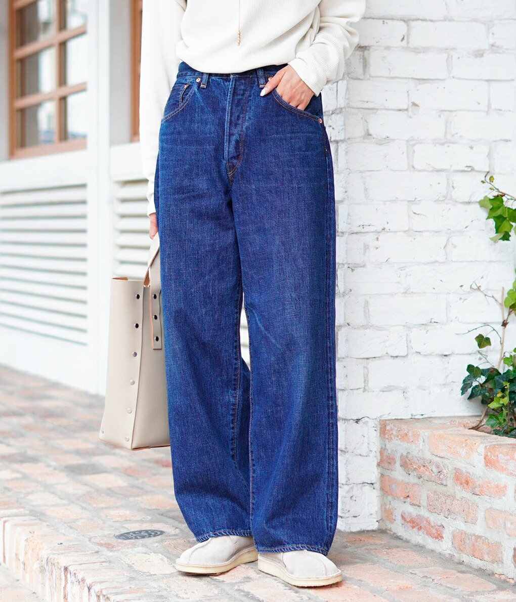 【P10倍】Scye / サイ ベーシックス ： Selvedge Denim Used Wash 