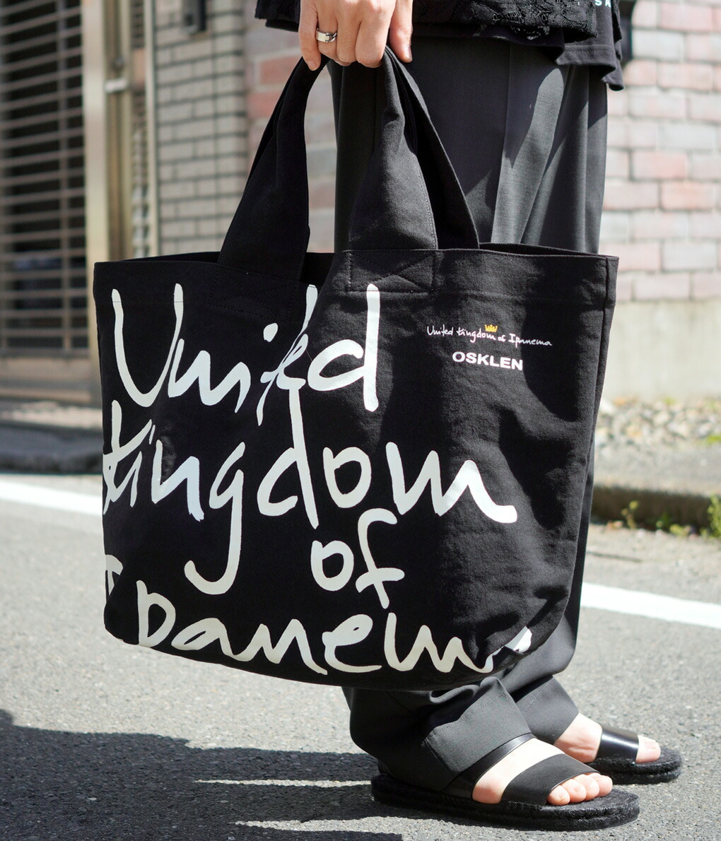 OSKLEN 【50%OFF】OSKLEN / オスクレン ： TOTE BAG 全3色 62567