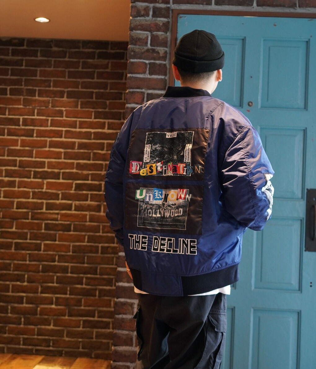 Liberaiders / リベレイダース ： THE DECLINE BOMBER JACKET