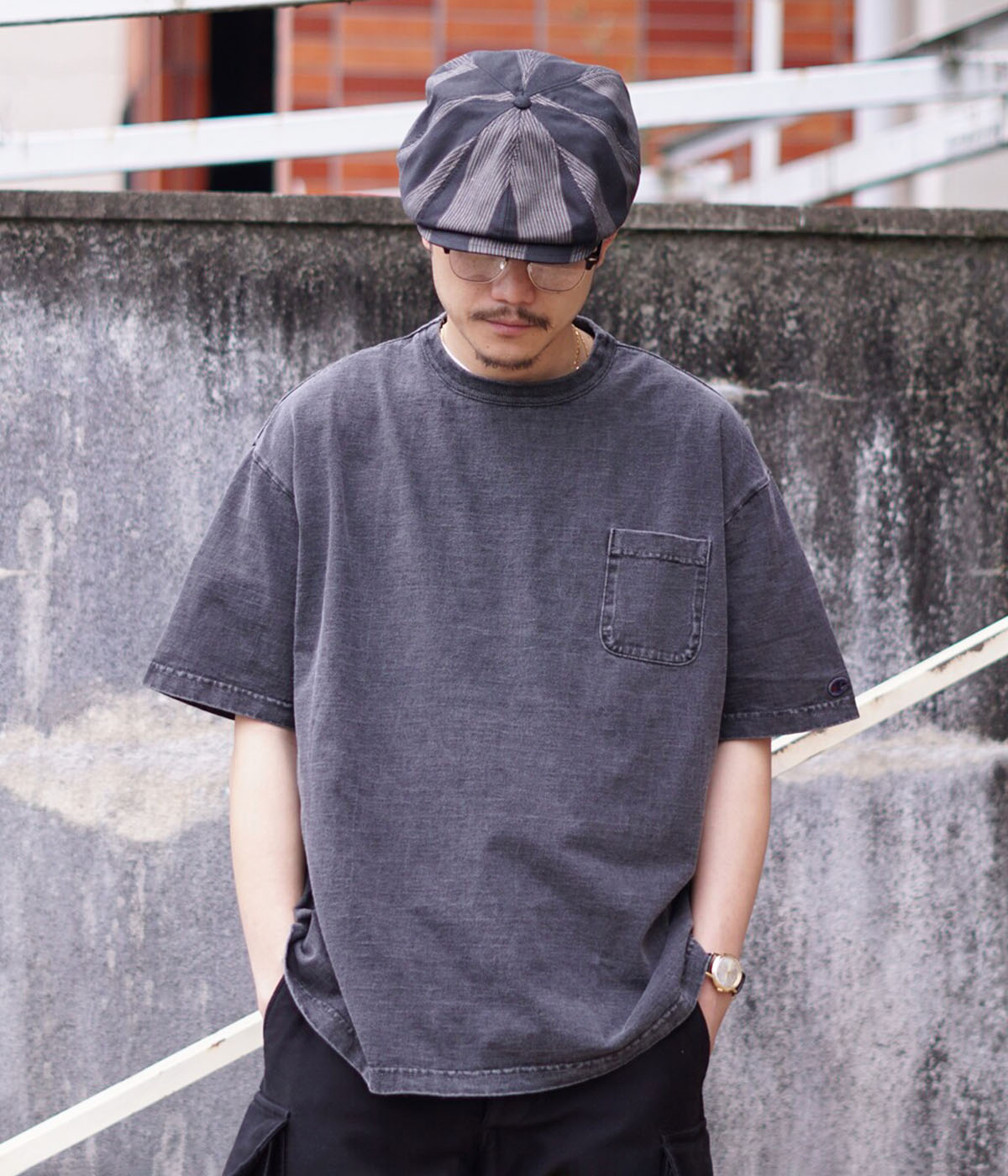 Champion / チャンピオン ： T-1011 SHORT SLEEVE POCKET T-SHIRT