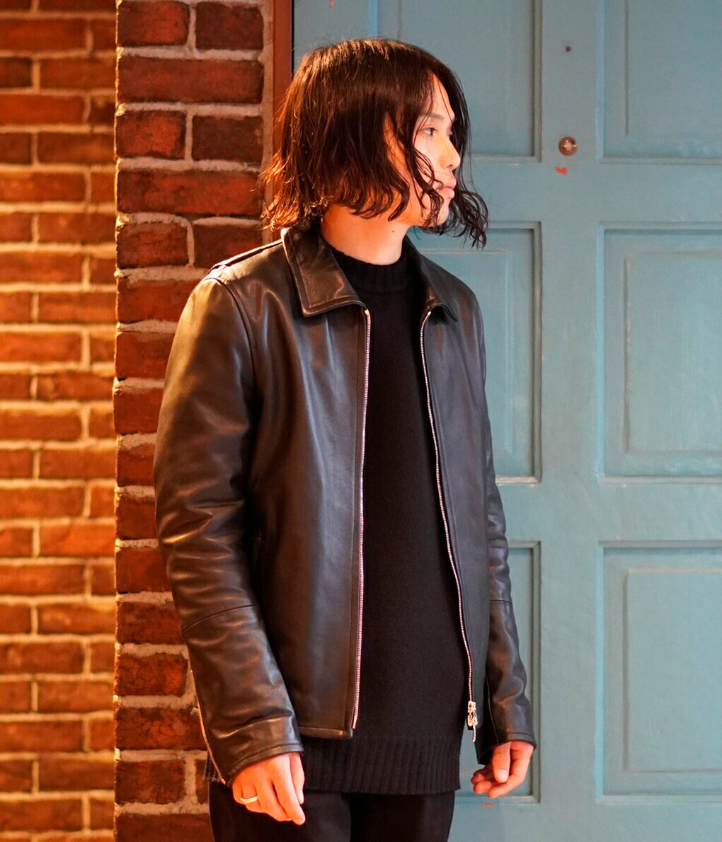EMMETI / エンメティ : ERICK nappa cerata nero erick-n-c EMMETI / エンメティ : ERICK nappa cerata nero erick-n-c