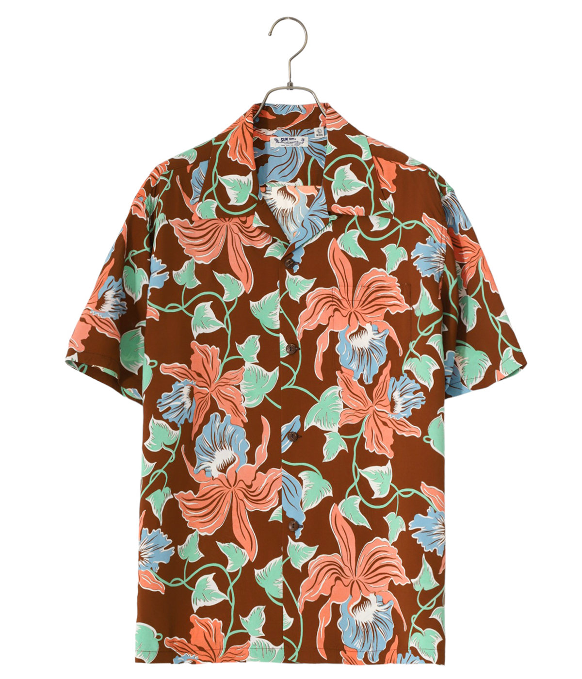 SUN SURF / サンサーフ ： “CATTLEYA ORCHID” S/S RAYON HAWAIIAN SHIRT / 全2色 ： SS39217｜arknets｜02