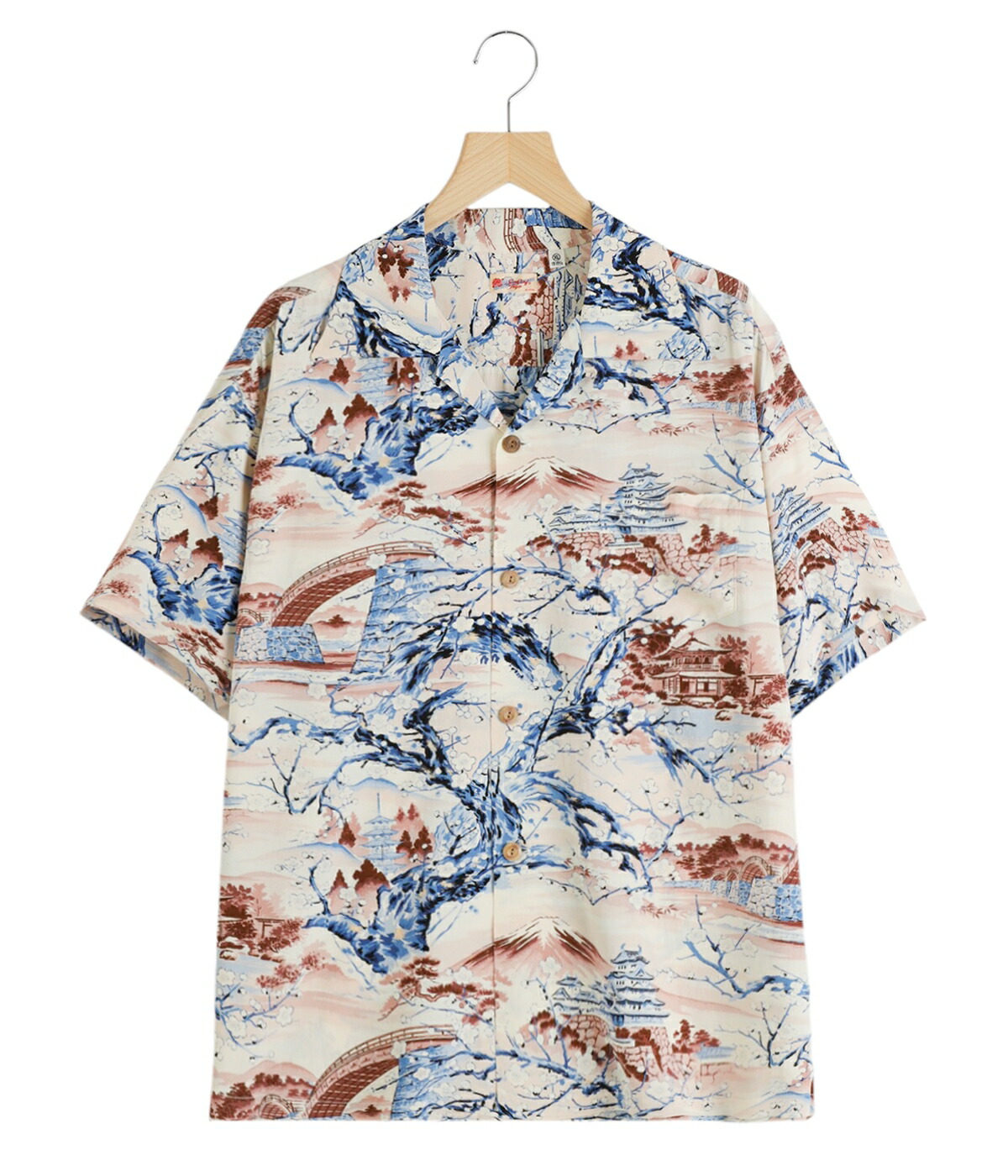 SUN SURF / サンサーフ ： “SCENERY OF JAPAN“ S/S RAYON HAWAIIAN SHIRT / 全2色 ： SS39422 | DUKE KAHANAMOKU | 02