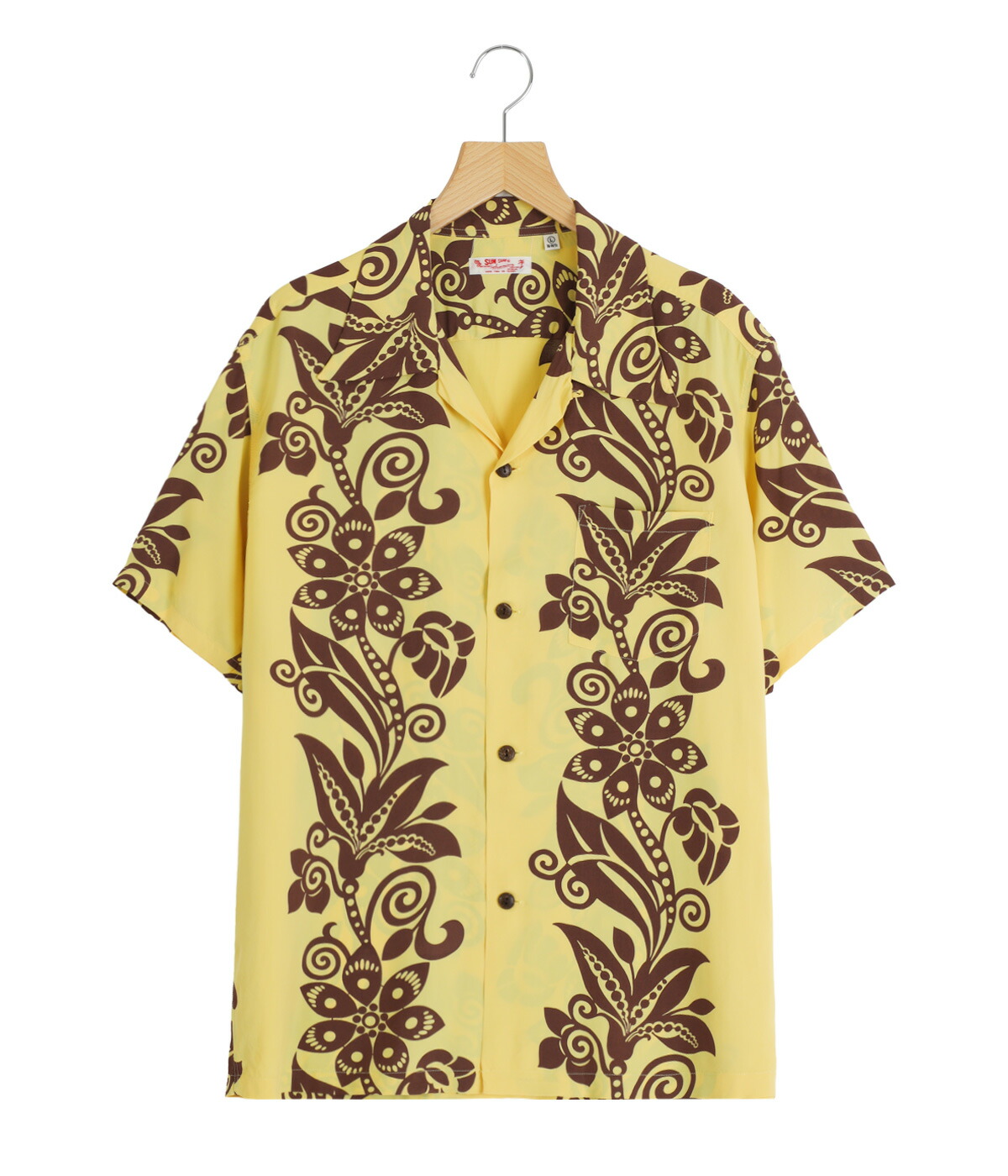 SUN SURF / サンサーフ ： “PICTOGRAPH FLOWER“ S/S RAYON HAWAIIAN SHIRT ： SS39616 | SUN SURF | 01