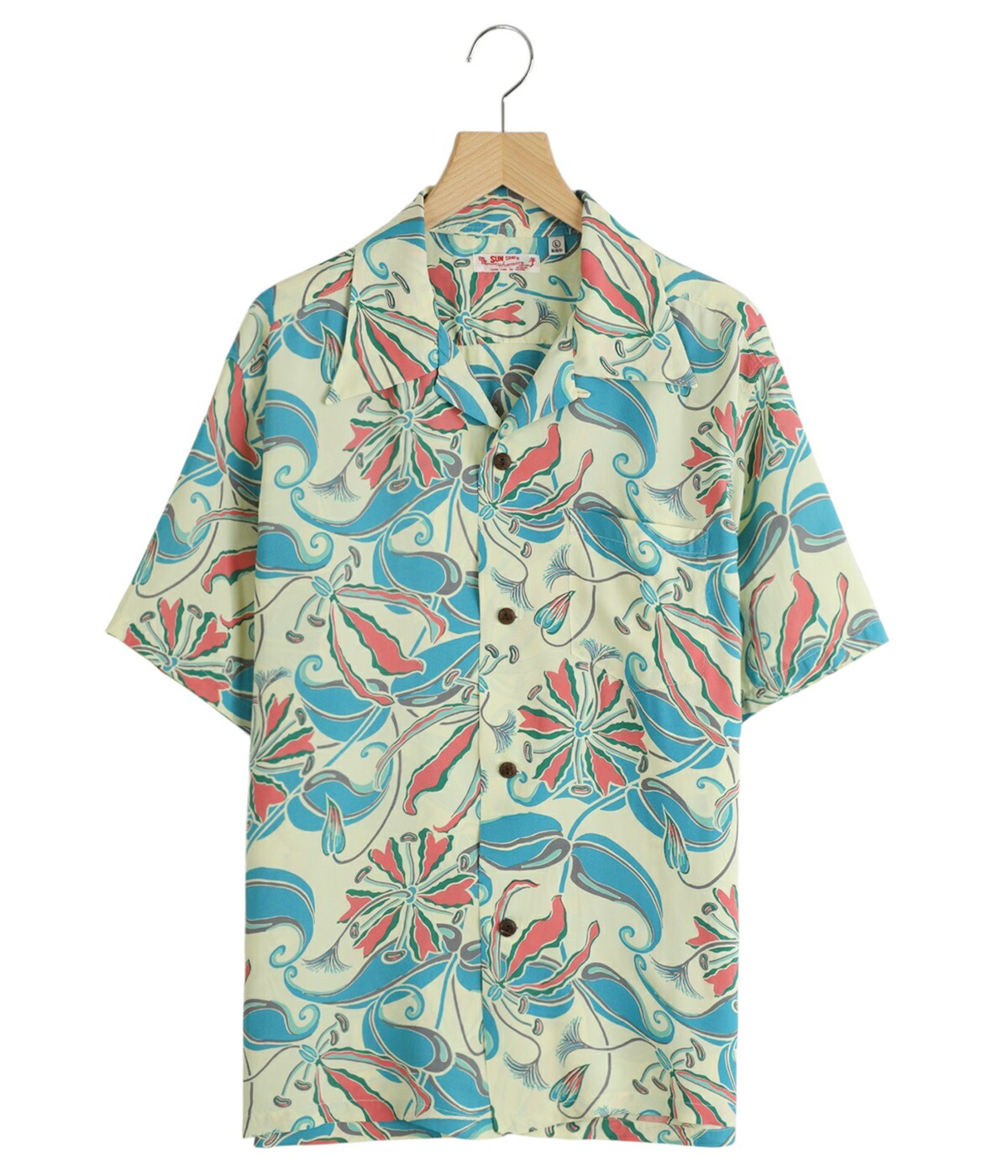 SUN SURF / サンサーフ ： “SPIDER LILY“ S/S RAYON HAWAIIAN SHIRT ： SS39619 | SUN SURF | 01