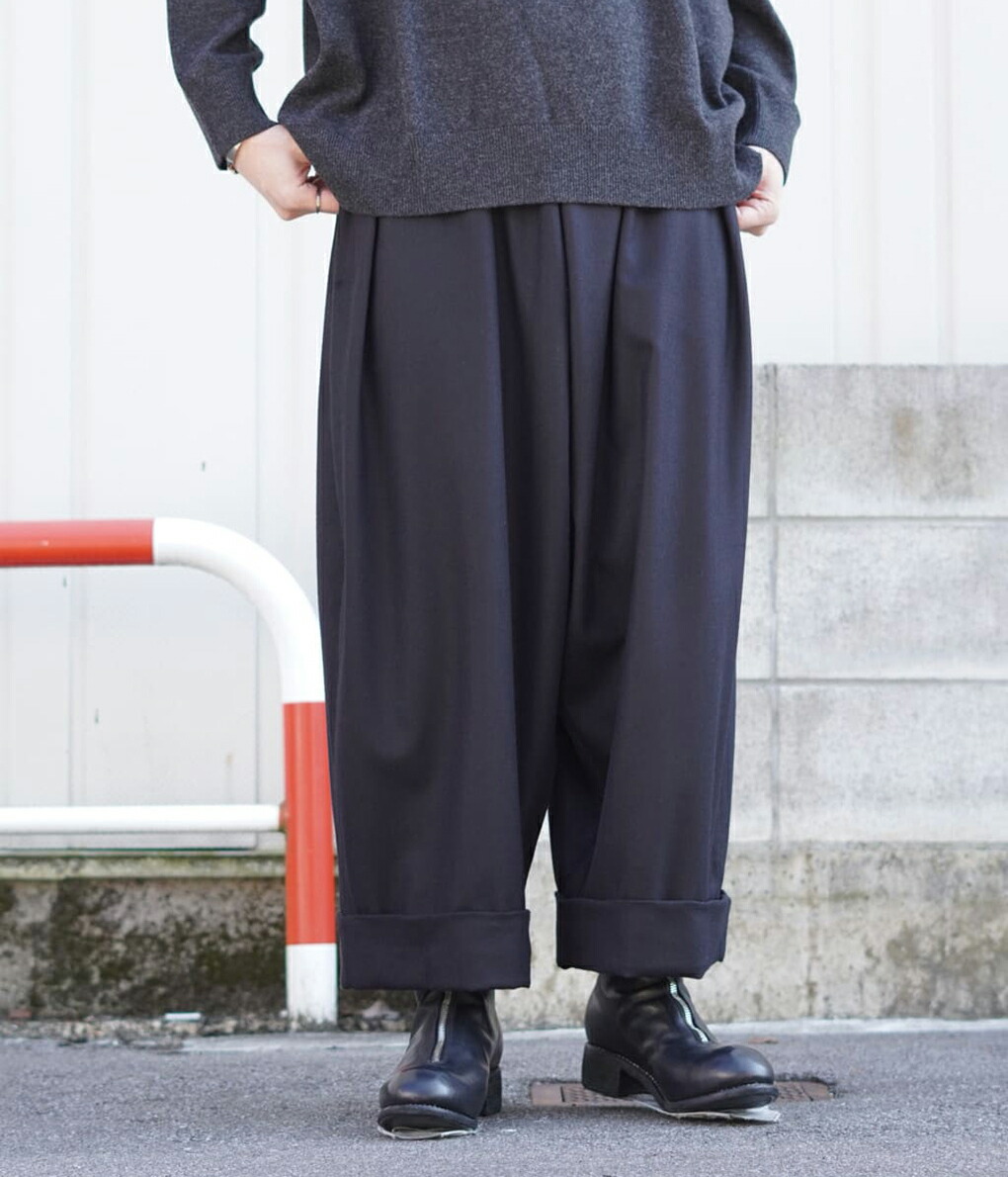 toogood / トゥーグッド ： THE BAKER TROUSER-WOOLCASH- ： the-baker-trouser