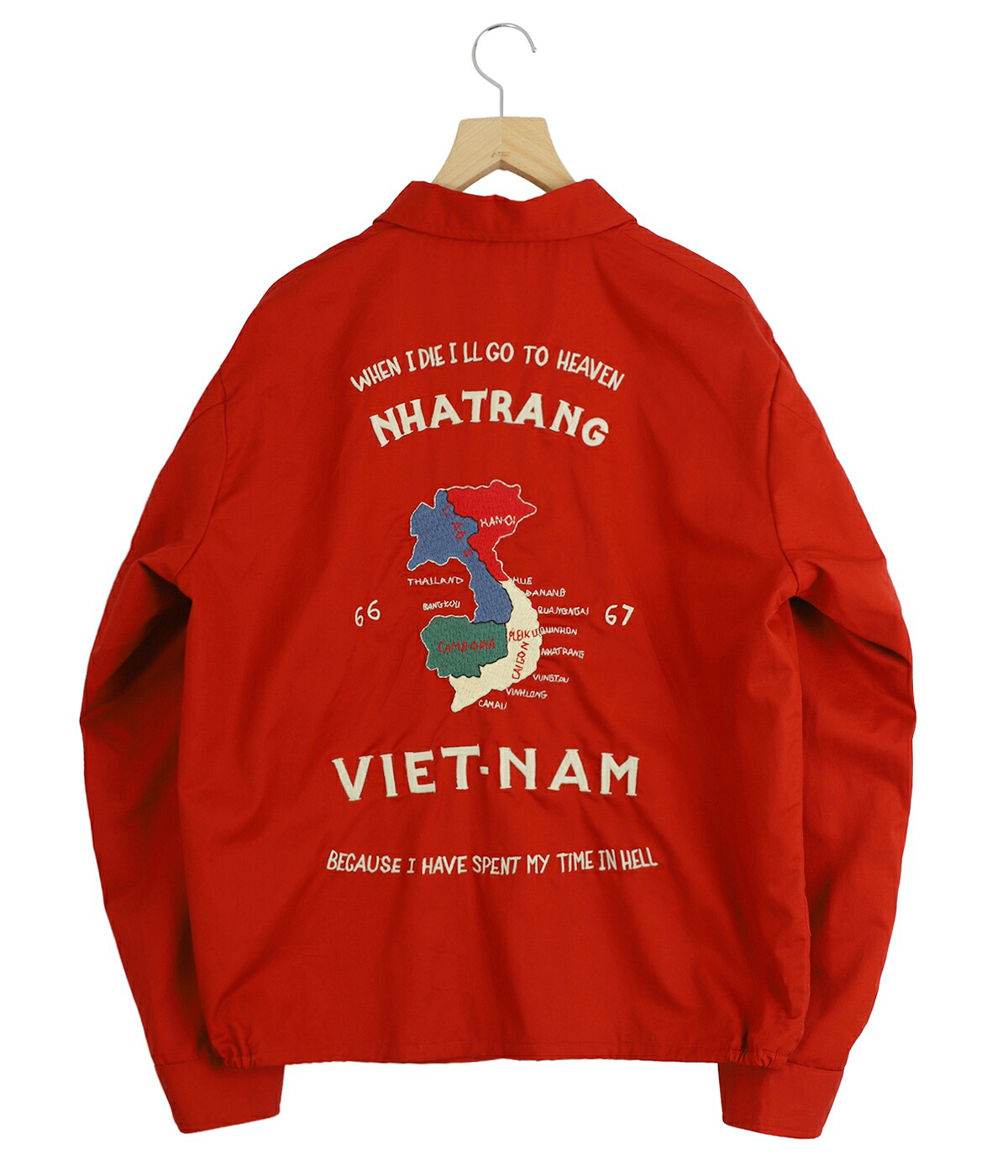 TAILOR TOYO ： COTTON VIET-NAM JACKET “VIET-NAM MAP“ / 全2色 ： TT15977 | TAILOR TOYO | 02