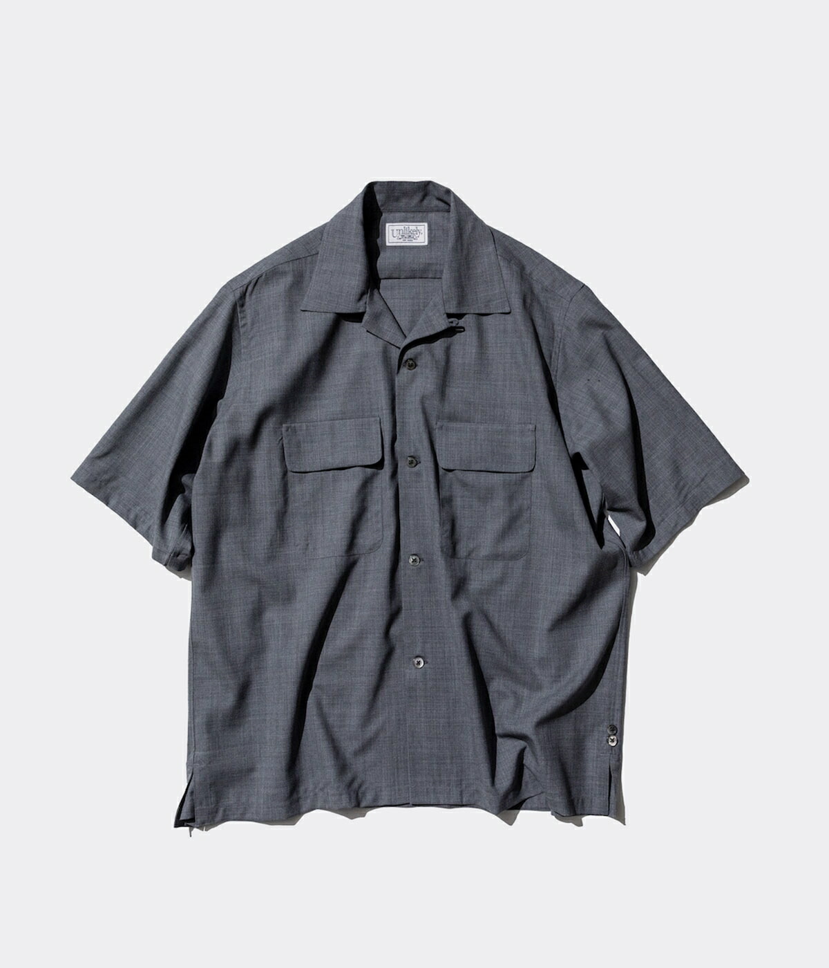 Unlikely / アンライクリー ： Unlikely 2P Sports Open Shirts S/S Tropical / 全2色 ： U24S-01-0001｜arknets｜02