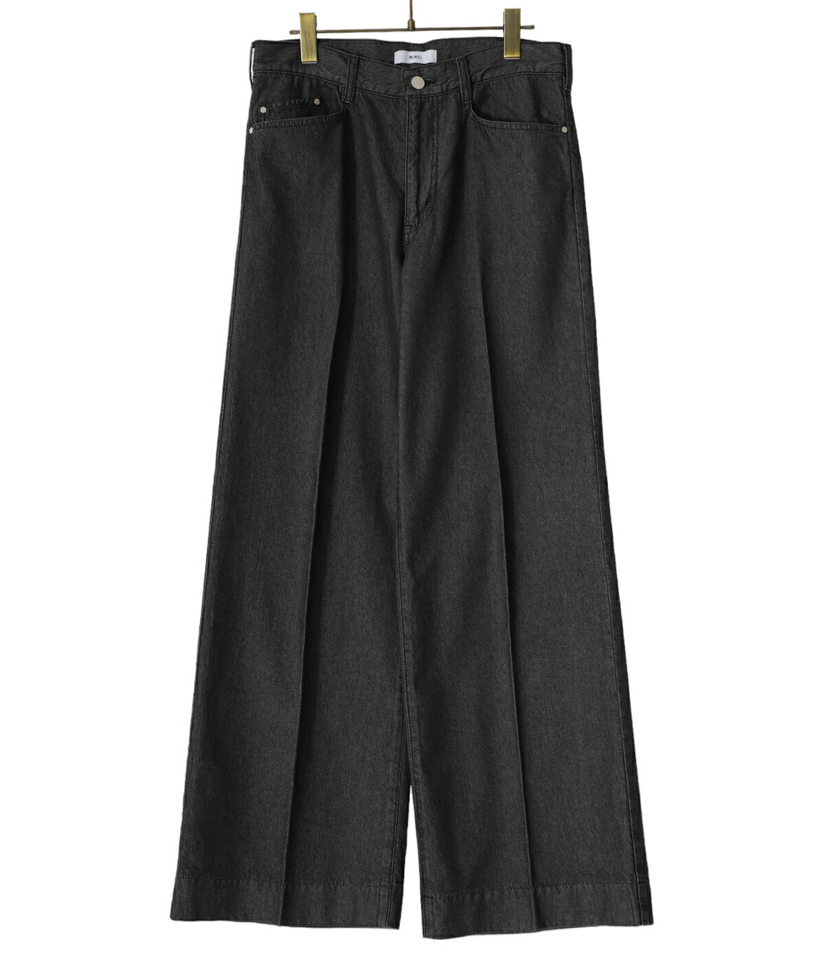 WEWILL / ウィーウィル ： PIPE DENIM TROUSERS ： W-014MS-6005｜arknets｜02