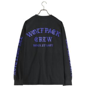 WP / ダブリューピー ： WOLF PACK CREW L/Tee FADED / 全2色 ： ...