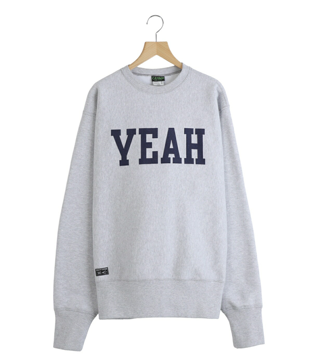 WP / ダブリューピー ： WP×CAMBER YEAH CREW SWEAT / 全2色 ： WP16-CS03 | WP | 01
