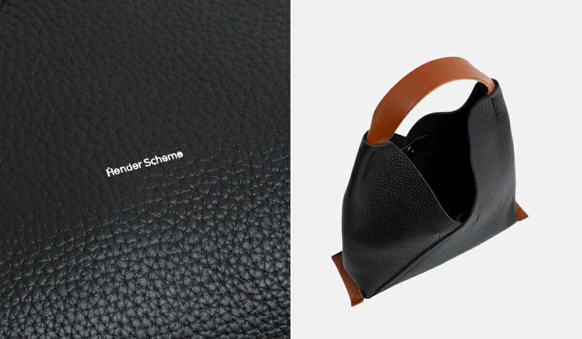 Hender Scheme（エンダースキーマ） ： triangle bag ： 全2色 wt-rb