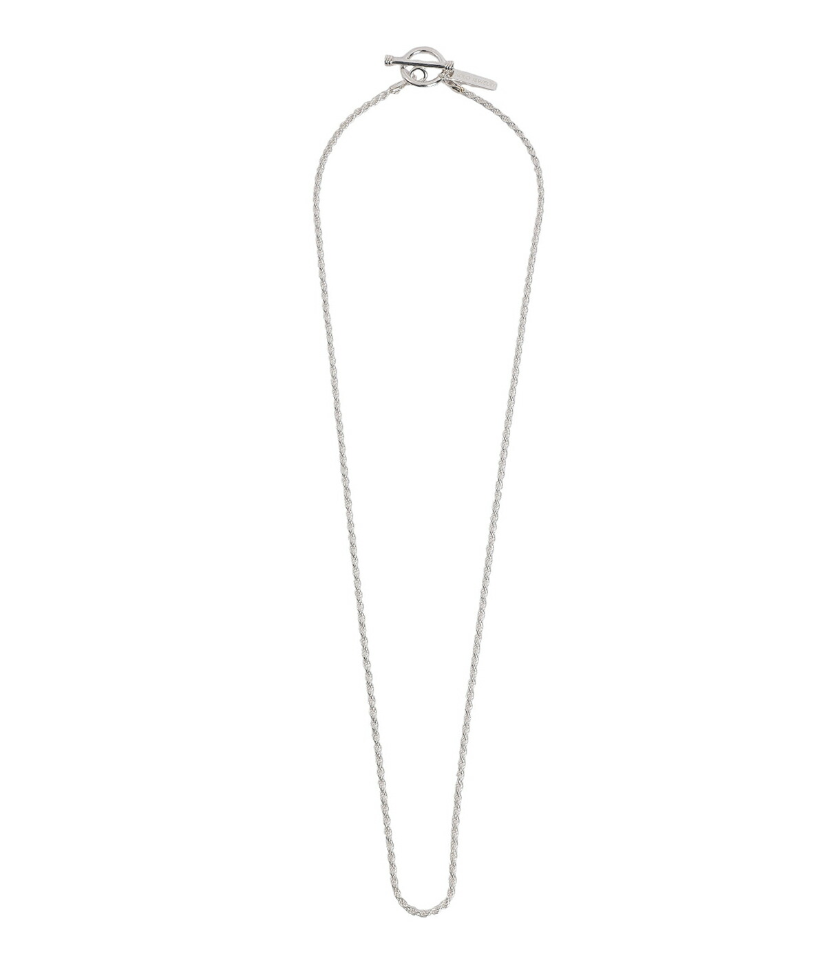 XOLO JEWELRY / ショロ　ジュエリー ： French Rope Link Necklace ： XON043-SILVER[コンパクト] | XOLO | 01