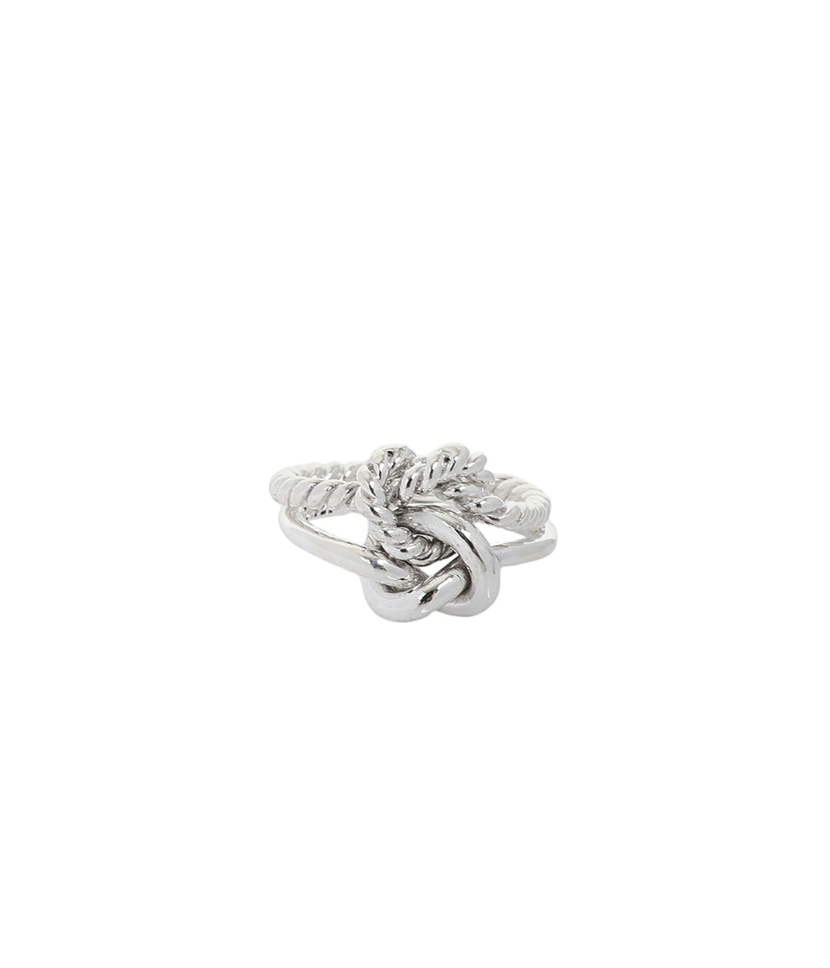 XOLO JEWELRY / ショロ ジュエリー ： Double Knot Rope Ring ： XOR080[コンパクト] | DOUBLE | 01
