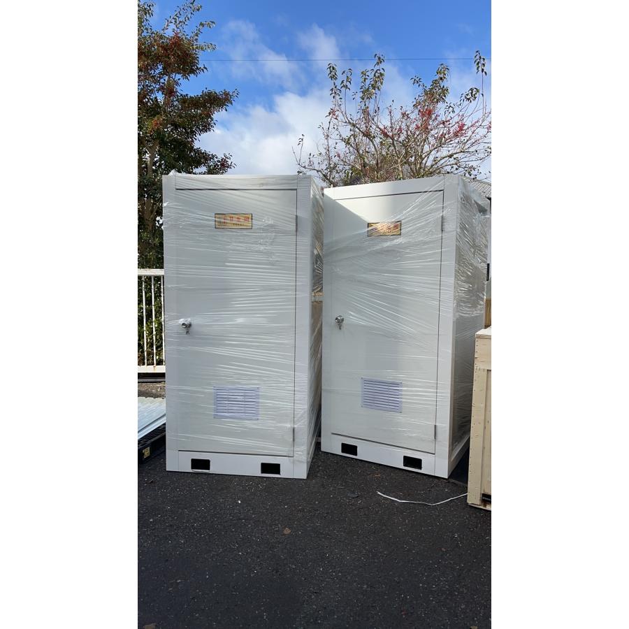 仮設トイレ 新品 簡易水洗 1.3*1.37*2.5m 工事現場 建築現場 公園 置場