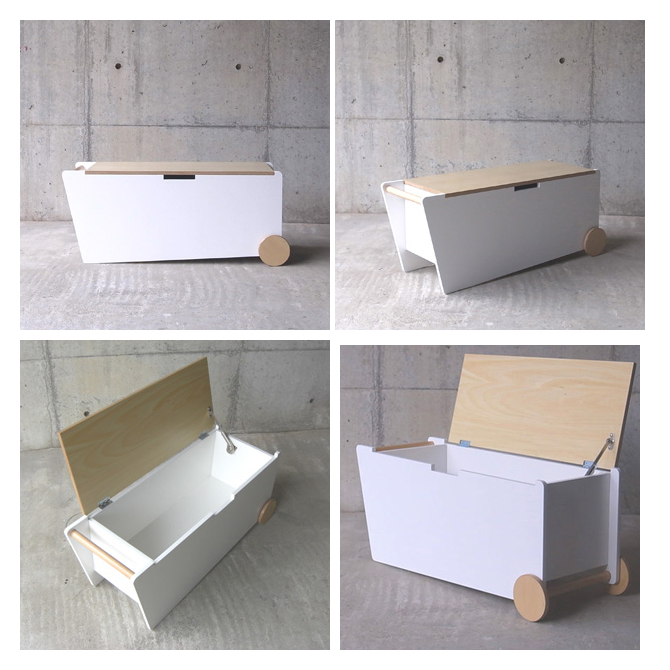 ベンチボックス 「BENCH BOX」 日本製 abode アボード 木製 子供収納 キャスター付き 家具 インテリア 子供部屋 おしゃれ