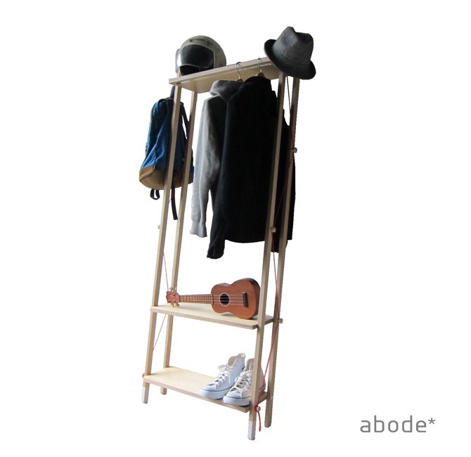 オープンシェルフ 「LADDER RACK-Tall」 ラダーラック トール 日本製 abode アボード 家具 インテリア ラック シェルフ 本棚の画像