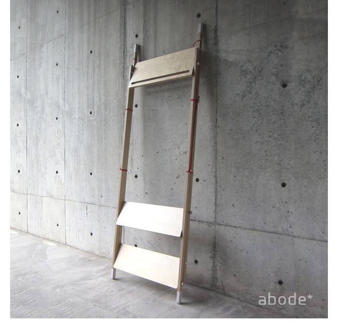 オープンシェルフ 「LADDER RACK-Tall」 ラダーラック トール 日本製 abode アボード 家具 インテリア ラック シェルフ 本棚の画像