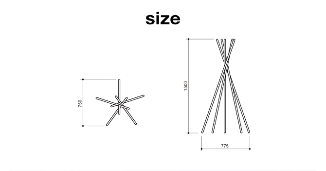 abode アボード コートハンガー PVCS - Coat Hanger