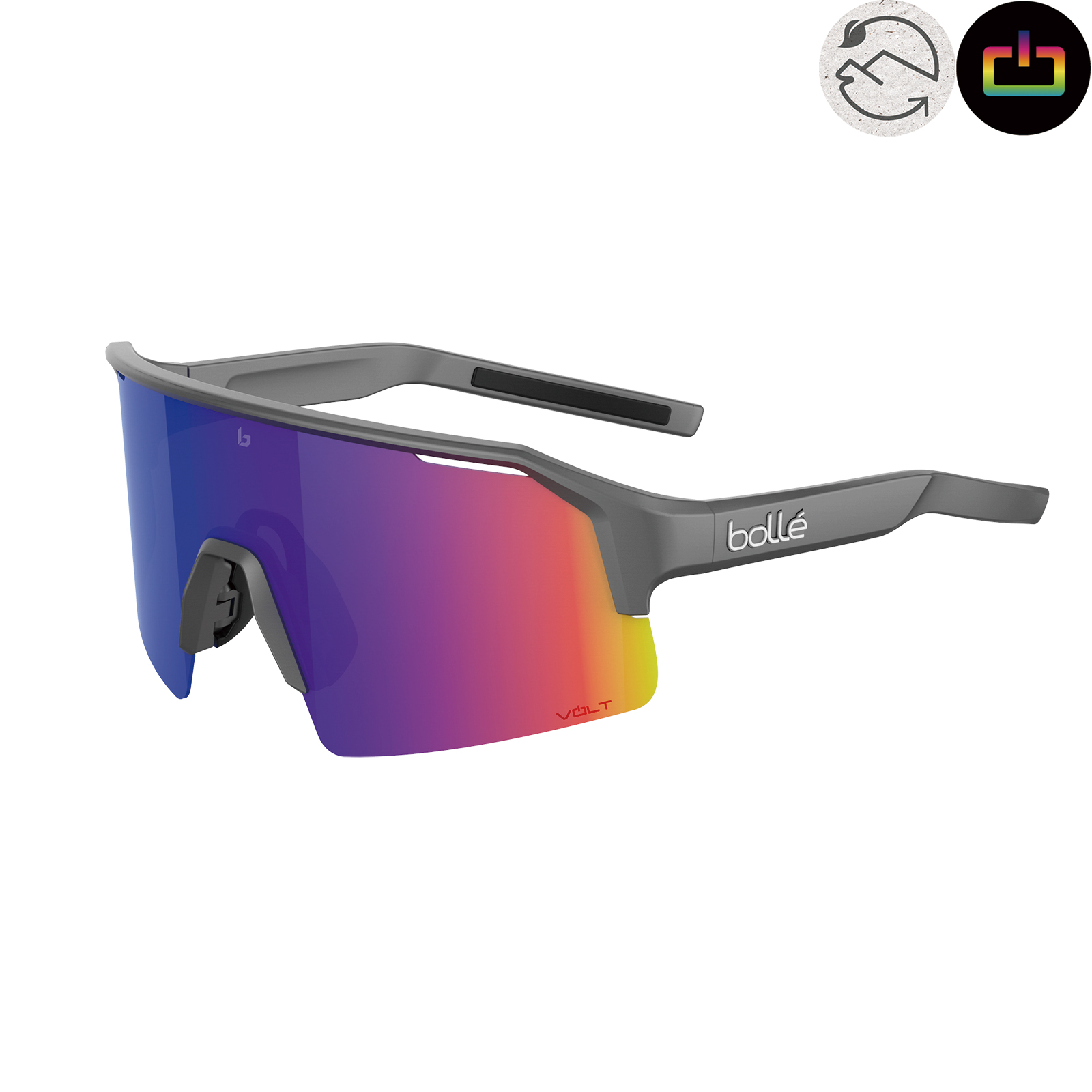 ボレー サングラス C-SHIFTER taniumM Volt Ultraviolet Bolle